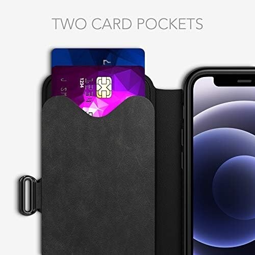 Tech21 Evo Wallet Case Compatible for iPhone 12 Mini 5.4" - Black - Picture 2 of 4