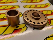 Honda CRF250R CRF 250 R HRC style front wheel spacers BRONZE 2004 2005 2006 2007