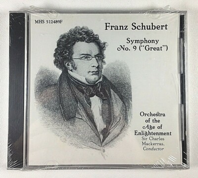 Franz Schubert CD Symphony No. 9 ''Great'' CD (1990) - NOS