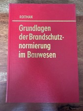 Fachbuch Grundlagen Brandschutznorminierung im Bauwesen / Staatsverlag der DDR