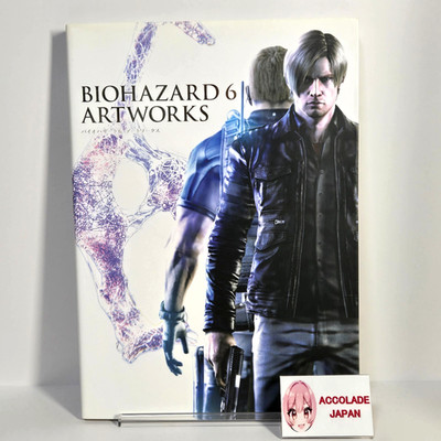 Biohazard 6 Artworks Art Book Resident Evil Capcom Book 271P