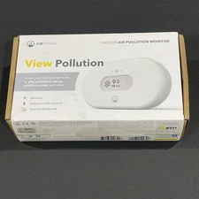 Airthings  Air Quality Monitor New Sealed Box -Battery Operated Indoor Monitor