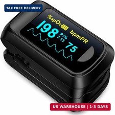 JKS50B Pulse Oximeter Fingertip - Blood Oxygen monitor Fingertip with Perfusion