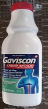 Gaviscon Extra Strength Heartburn Relief Antacid Liquid, Cool Mint Exp 12/2025