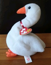 TY Beanie Babies GRACIE the Swan 1996 Loose Tag RETIRED Very Good  Condition