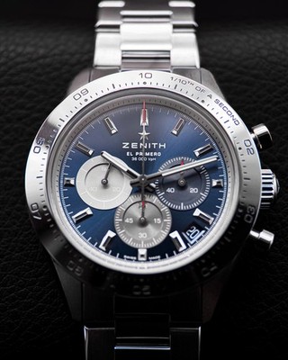Zenith El Primero Blue Men's Watch - 03.3106.3600/55.M3100