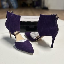 Nine West Women s Purple Suede Pointed Toe St...