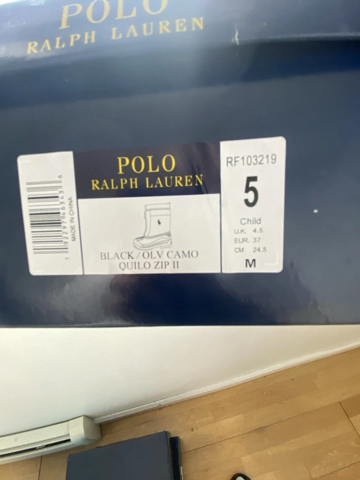Botas de nieve Ralph Lauren Polo Quilo Zip II para niños Foto 4 de 4