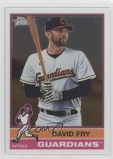 2025 Topps Heritage High Number SP Chrome David Fry #408 10s3