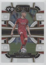 2023-24 Panini Select La Liga Terrace White Prizm 11/20 David Garcia #14 13bp