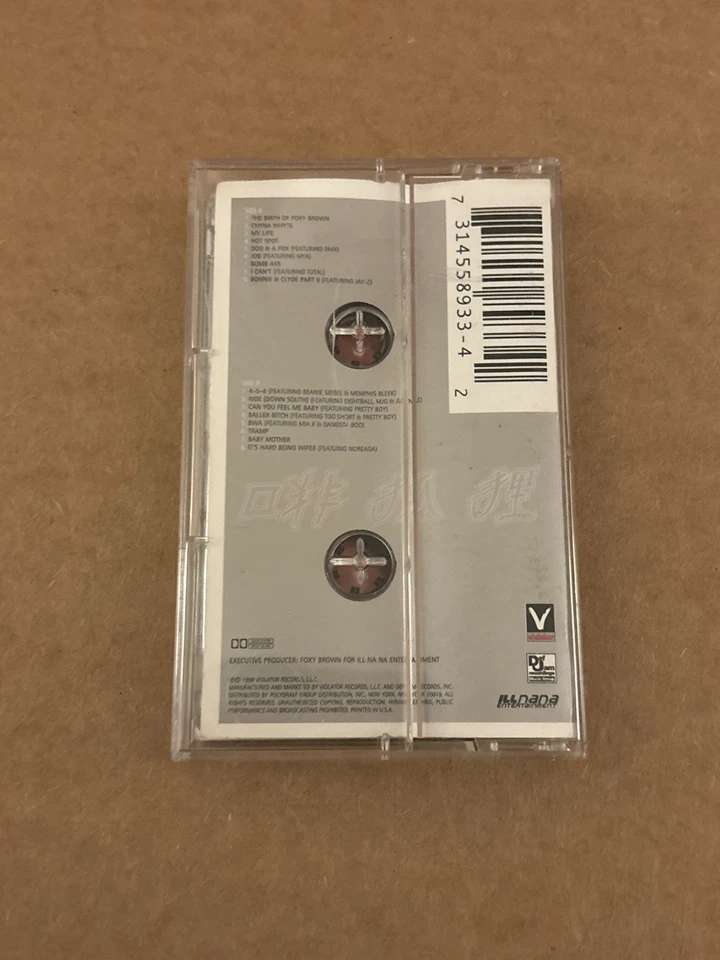 Foxy Brown Chyna Doll Explicit (Cassette, 1999, Def Jam) VG Tape On Cassette - Image 2 of 4