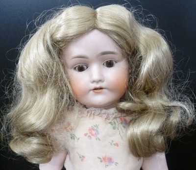 11'' / 28cm PUPPENPERÜCKE FÜR ANTIKE PUPPE, PUPPENHAAR, PUPPENPERÜCKE, VINTAGE PERÜCKE
