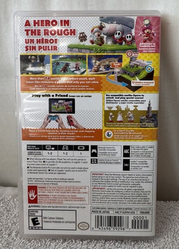 Funda de repuesto (SIN JUEGO) Captain Toad Treasure Tracker Nintendo Switch - Imagen 2 de 3