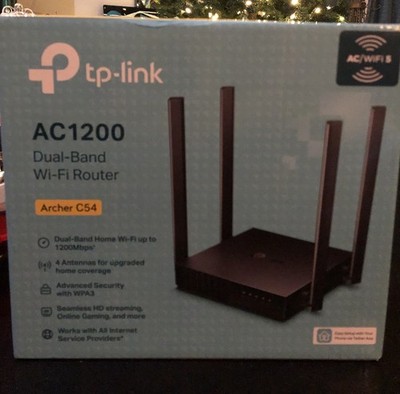 TP-LINK AC1200 Archer C54 Wireless Dual-Band Gigabit Router