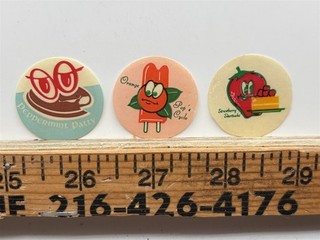 1980s Scratch n Sniff Stickers Vintage