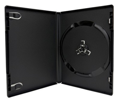 ULTRA PREMIUM STANDARD Black Single DVD Cases 14MM 90g Lot