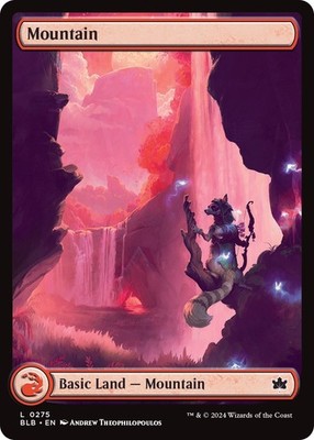 Mountain (0275) BLB 275 MTG Bloomburrow Land Normal EN NM