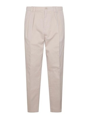BRUNELLO CUCINELLI MEN'S BEIGE PLEATED TAILORED TROUSERS MSRP $1095