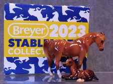 Breyer NEW * Nadira and Zaahir * Glossy Arabian Club Stablemate Model Horse