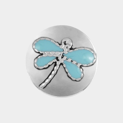 #ad Ginger Snaps Petite Blue Dasher Dragonfly Snap 12mm – Jewelry amp; Accessories $14.19