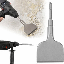 Heavy Duty SDS Chisel Bits Set for Hammer Drill Tile Removal Flat Cranked Tools