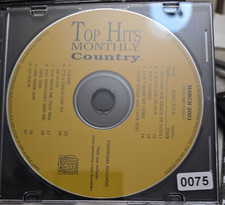 TOP HITS MONTHLY COUNTRY MARCH 2001 KARAOKE CDG-- 0075