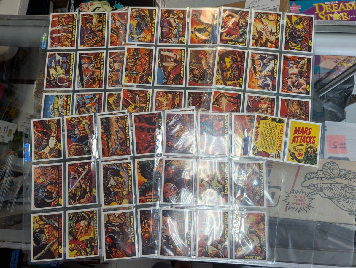 Mars Attacks! Horror Trading Card Sets for sale | eBay