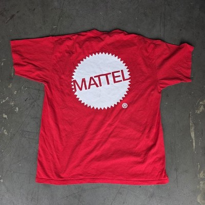 MATTEL Y2K Vintage Vtg Tee Shirt Sz XL X-Large