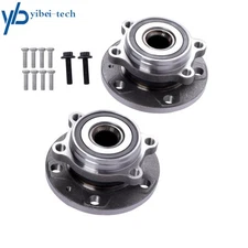 2PCS Front Wheel Hub & Bearing Assembly For Volkswagen Passat Jetta Tiguan Audi