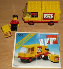 Lego City 6651 Postauto v. 1982 + OBA