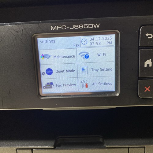 Brother All-In-One Printer MFC-J497DW Compact Wireless Color Inkjet Touch Screen - Picture 16 of 24