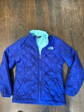 North Face Girls Puffer Jacket Full Zip, Med 10-12 Warm Ski