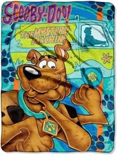 Scooby Doo And Whole Gang  Silky Soft Throw Blanket 40" x 50"