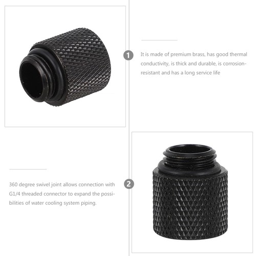 3 PCS Wasserkühler Schraubenhalter Adapter Für Computer-Wasserkühlung - Photo 11/12