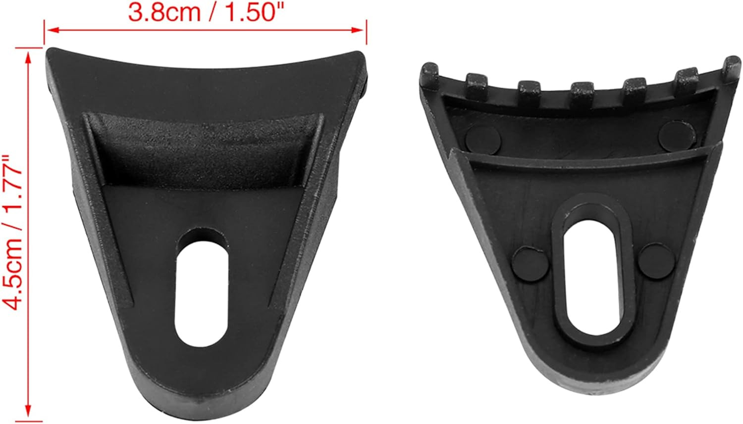 8pcs Black Car Subwoofer Speak Grill Clips Clamps Install Bay Fit for 4" 6" 8" 1