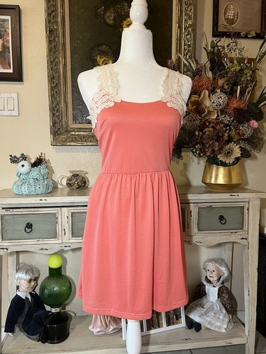 Dina Be M Dress Polyester/Spandex With Lace - Picture 1 of 5