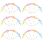 100 stücke Sonnenschirme pflückt schöne Cocktail-Getränk-Früchte Dessert-Picks