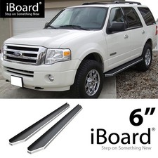 Aps Running Board Polished 6 Fit Ford Expedition Suv 4-door 97-17