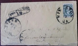 RAS] AH Stephens Kingston GA CivilWar Cvr Csa 11 Richmond VA 7/1863 Ex-Kaufmann 
