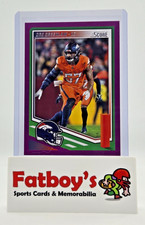 2025 Panini Score Dre Greenlaw Supplemental Premium Purple Base LP Card