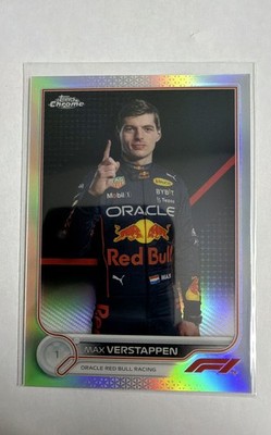 2022 Topps Chrome Formula 1 - F1 Racers Max Verstappen #1 Refractor