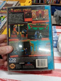 Mortal Kombat Sega cd CIB Complete /  Tested (1993)
