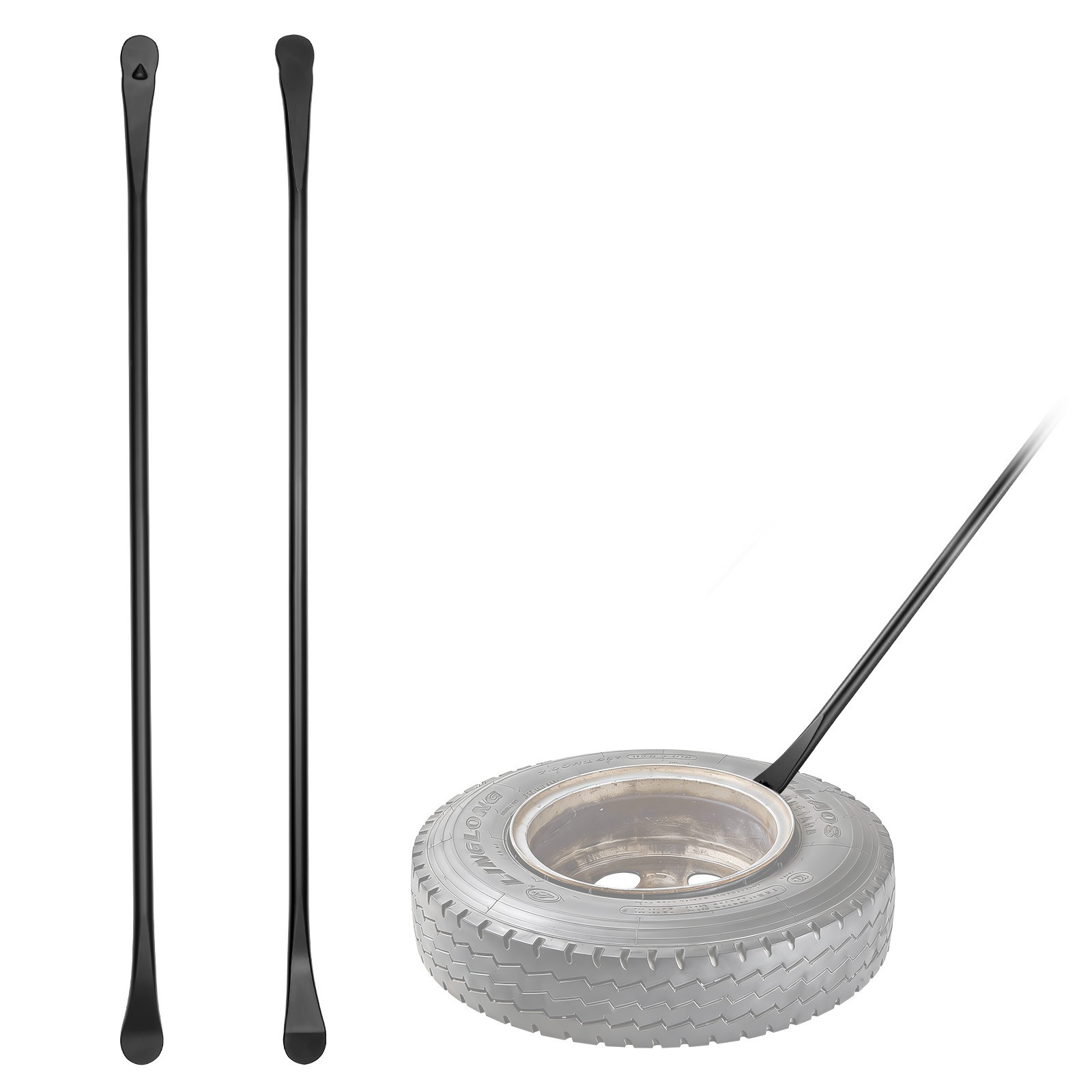 Uimoso Tire Mount and Demount Iron Set, 2 PCS 38.2" Heavy Duty Changing Tools