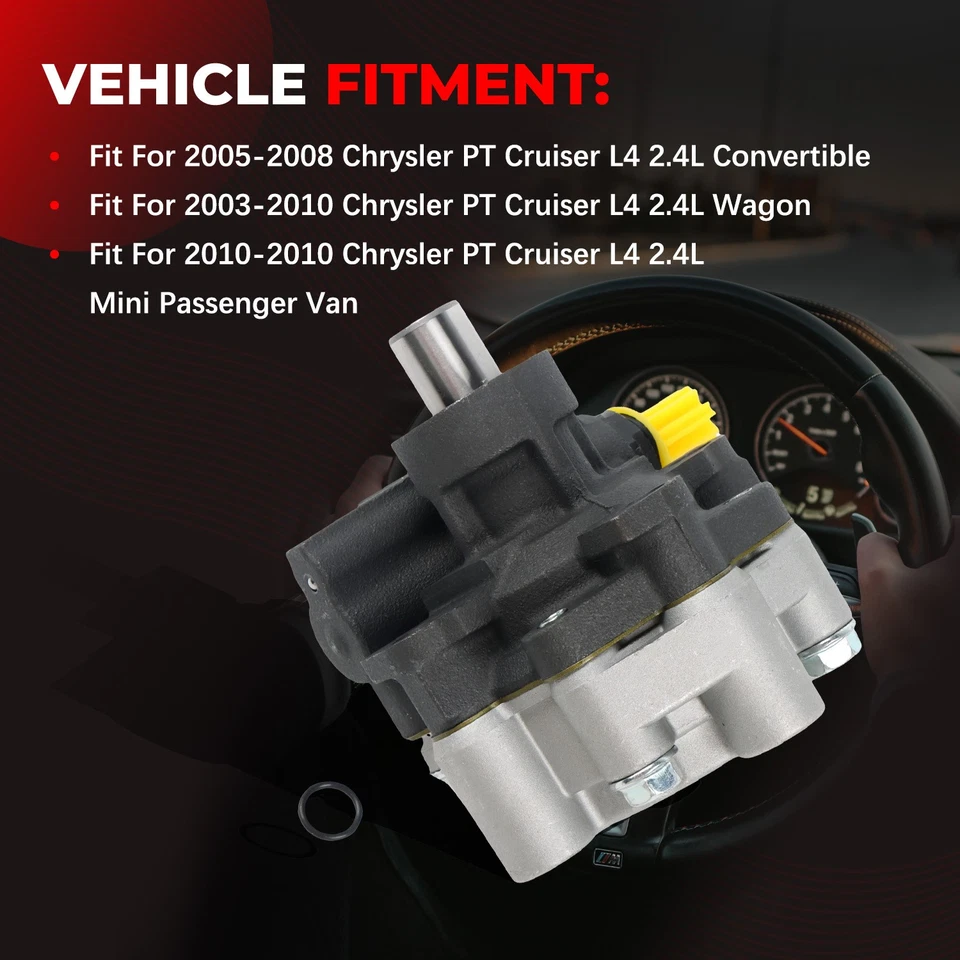 NEW Power Steering Pump For Chrysler PT Cruiser 2003-2010 L4 2.4L DOHC 21-5305 - Image 2 of 4
