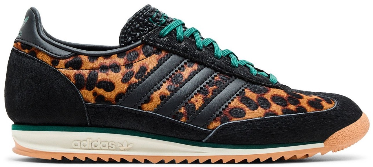 Size 6.5 - adidas SL72 OG Cheetah Pack - Collegiate Green W