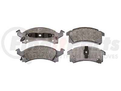 MONROE DX673 Monroe Brakes Total Solution Semi-Metallic Brake Pads Chevrolet
