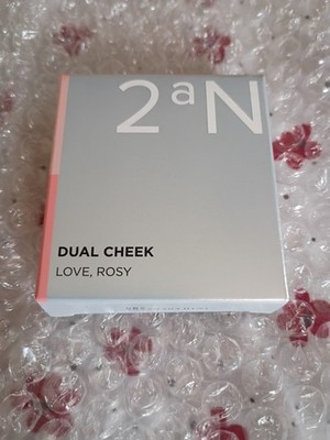 2aN Dual Cheek Love, Rosy Cheek Palette Korean EXP 3427 New In Box Blush
