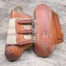 Classic Equine Leather Splint Boots