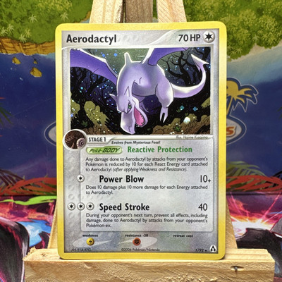 The Pokémon Company Aerodactyl 1/92 Legend Maker Holo Rare 70 HP English
