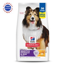 Hill s Science Diet Adult 1-6 Sensitive Stomach Skin Dry Dog Food Chicken 36 lb